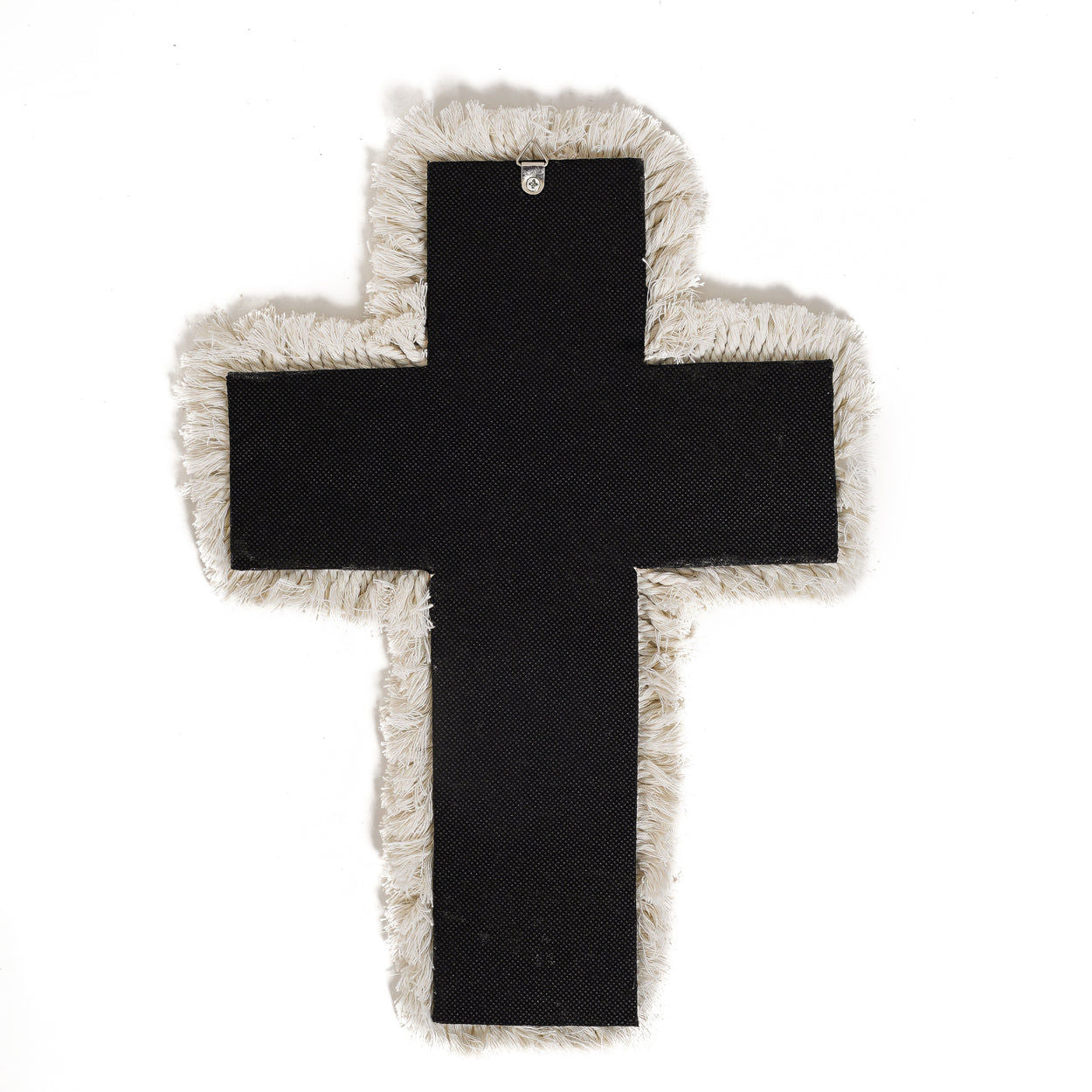 Bazarbizar-The Macrame Cross - White