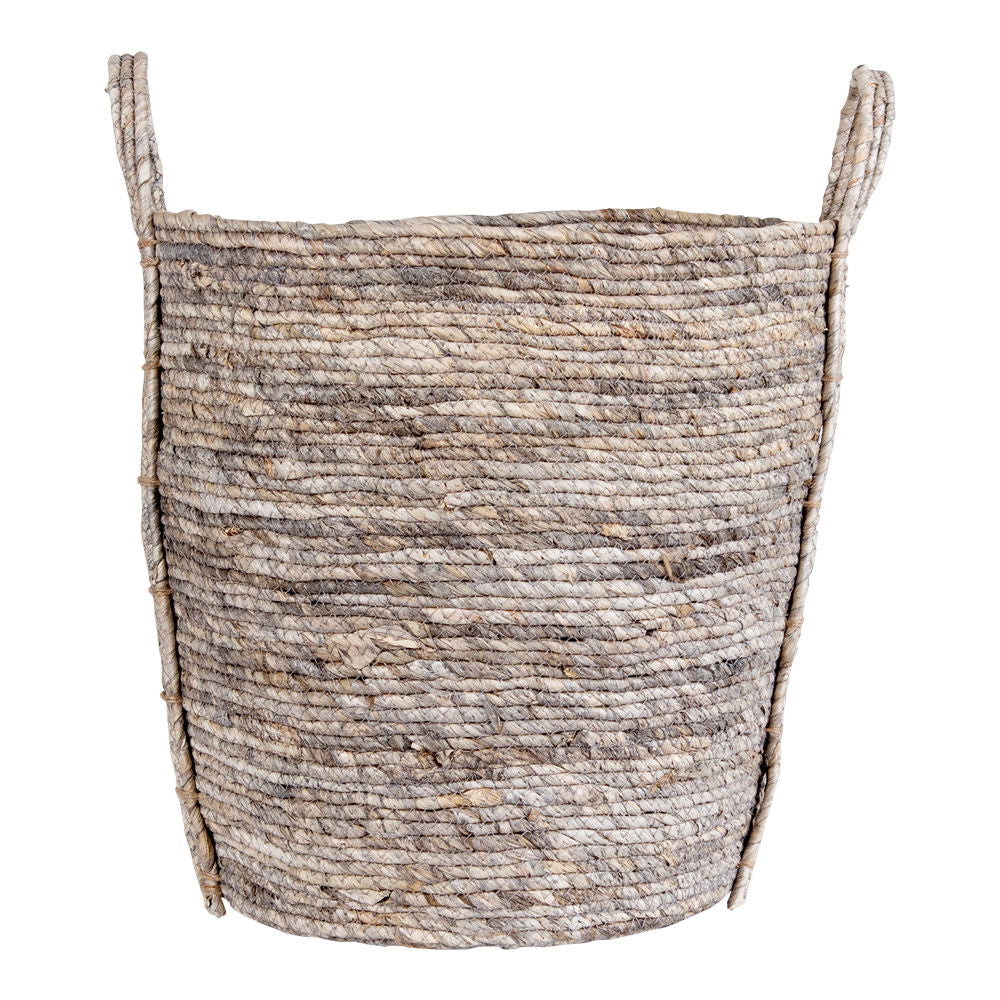Udine Basket - Round basket in grey  Minimum order of 1 pcs. and 2 pcs. per box