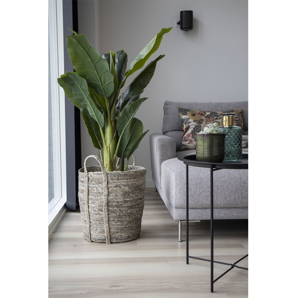 Udine Basket - Round basket in grey  Minimum order of 1 pcs. and 2 pcs. per box